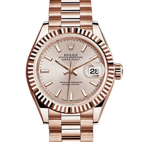 ladies rolex everose gold|rolex everose gold day date.